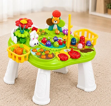 Детский игровой развивающий столик W-Toys для малышей от 18 месяцев с песнями Детские игровые столики УКРАИНСКАЯ ОЗВУЧКА