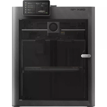 3D-принтер Bambu Lab X2D Combo (PF004-P-EU), FDM, 256×256×260 мм, до 1000 мм/с, 2 сопла, AMS 2 Pro, 300 °C, Wi-Fi, USB