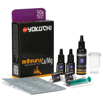 Тест на кальций и магний Yokuchi Mitsuru Aquarium Test Ca/Mg, 50 тестов в пресноводном аквариуме