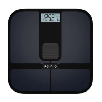 Весы напольные RENPHO Elis Solar 2 Smart Body Scale Black (R-A020-BK)