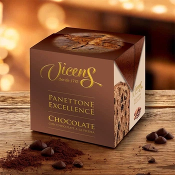 Панеттоне Vicens Excellence с шоколадом 750 г