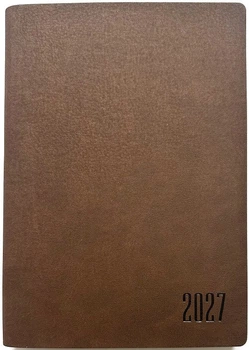Ежедневник 2027г. Bourgeois А-5 к/з, интегральная обл. 9951 =