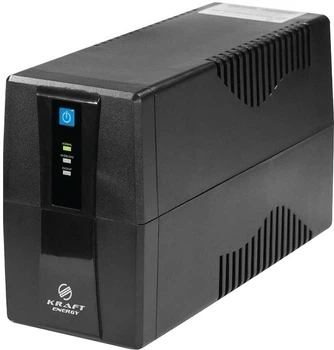 ДБЖ Kraft KRF-650VA/390W (LED) UPS (42-00081)