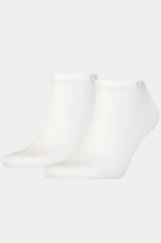 Короткі білі шкарпетки набір 2 шт. Calvin Klein 7045 39-42