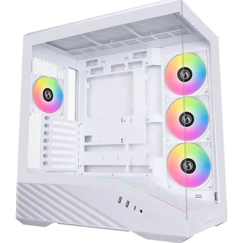 Корпус Lian Li Vector V100R Tempered Glass без БП White (G99.V100RW.01)