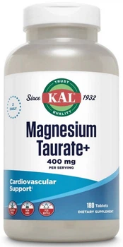 Таурат магнію KAL Magnesium Taurate + 180 табл