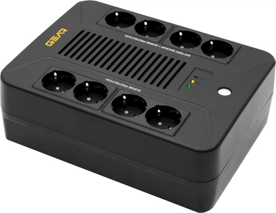 ДБЖ Gear 510Вт/850ВА Black (GU-850PLUS6)