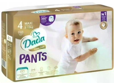 Подгузники - трусики Dada Extra Care Pants 4 размер 8-15 кг, 46 шт