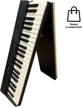Складное цифровое пианино (в комплекте с чехлом) Musicality TP88-BK _TravelPiano Mk2
