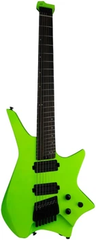 Безголова електрогітара HILS HZ7 S/NGN (Satin Neon Green)