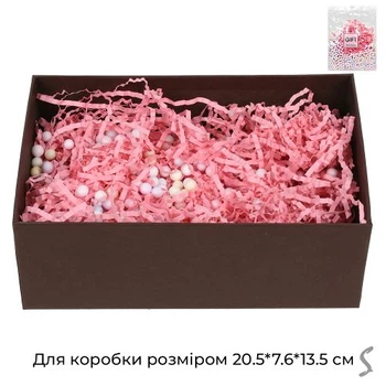 Декоративний наповнювач для подарункових коробок 30г Stenson R96448