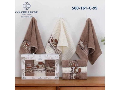 Набір рушників COLORFULHOME 25*50 3шт/уп арт.500-161
