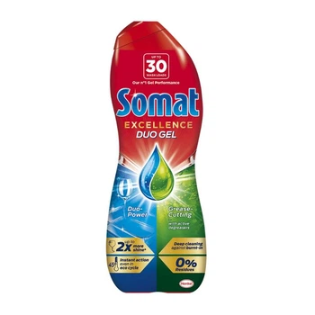 Гель для миття посуду в посудомийній машині Somat Excellence Duo Gel Антижир 540 мл