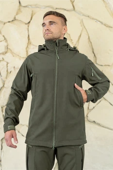 Куртка Urban Softshell Оливковий L (474471111)