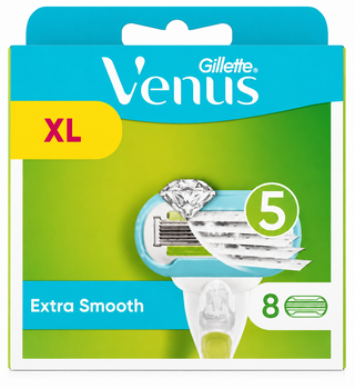 Змінні касети для гоління Gillette Venus Extra Smooth 8 шт (5 лез)
