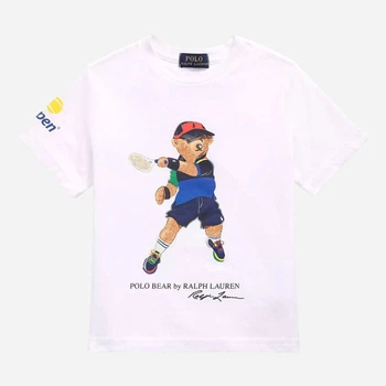 Детская футболка для мальчика Ralph Lauren 800628436 122 см Белая (1159861424)