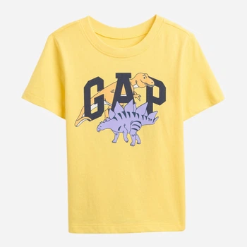Дитяча футболка для хлопчика GAP 446404076 (4) 104 см Жовта (1159865318)