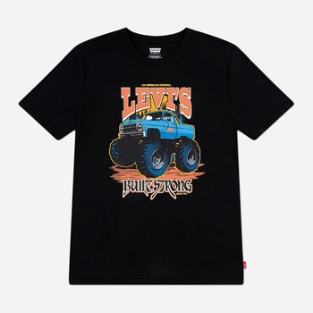Подростковая футболка для мальчика Levi's 836724442 (XL) 170-176 см Черная (1160093411)
