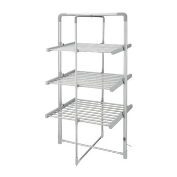 Сушарка для білизни електрична ZERIX Comfort EDC-6872-SILVER 300W, 220-240V (ZX6215)