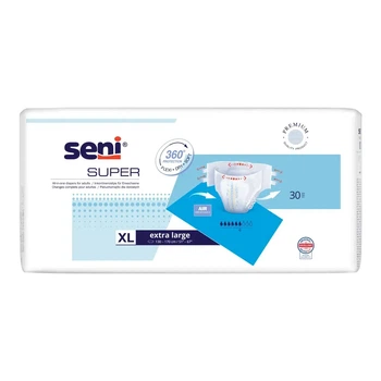 Підгузки для дорослих Seni Super Plus Extra Large (XL), 30 шт (5900516803629)
