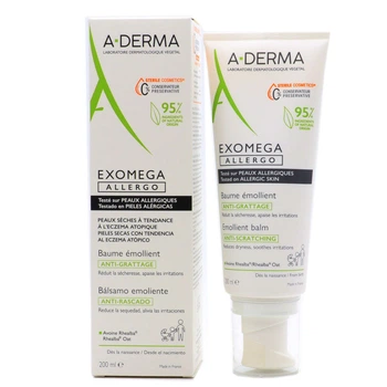Бальзам-емолент A-Derma Exomega Allergo, 200 мл