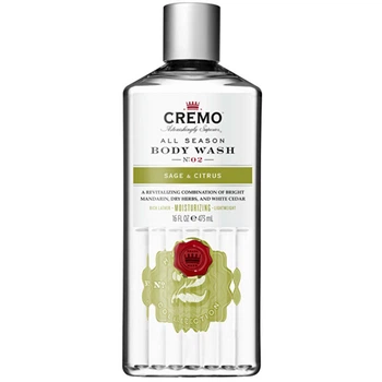 Гель для душа Cremo Sage & Citrus, 473 мл