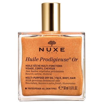Многофункциональное сухое масло NUXE Huile glitter Prodigieuse OR, 50 мл