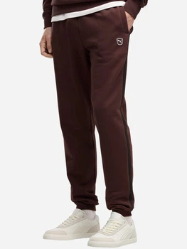 Спортивные штаны мужские Puma Ess Elevated Sweatpants 694488-33 L Коричневые (4070033442852)