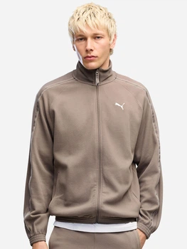 Толстовка на молнии мужская Puma Class Relaxed Material 694298-81 XL Серая (4070033333624)