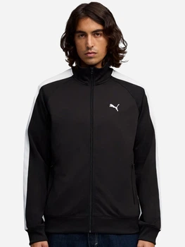 Спортивна кофта чоловіча Puma T7 Track Jacket 692462-01 S Чорна (4069162202369)