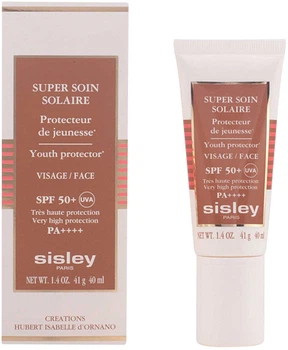Водостойкий солнцезащитный крем для лица Sisley Sun Youth Protector Face SPF 50+, 40 мл