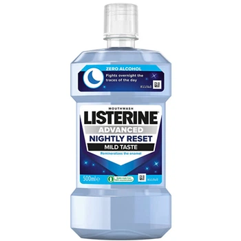 Ополіскувач для порожнини рота Listerine Advanced Nightly Reset Mild Taste, 500 мл