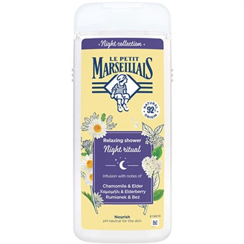 Гель для душа Le Petit Marseillais Night Collection Chamomile & Elder, 650 мл