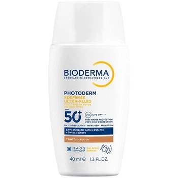 Солнцезащитный флюид для лица Bioderma Photoderm Xdefense SPF 50+, Shade 02, 40 мл