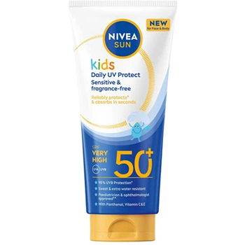 Молочко для загара Nivea Kids Daily UV Protect SPF 50+, 100 мл
