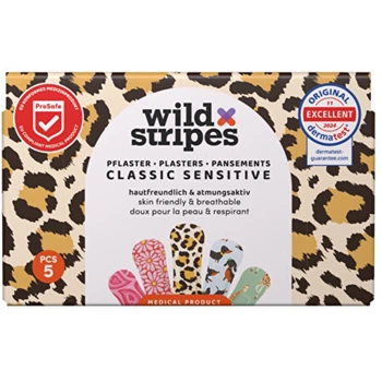 Пластыри для чувствительной кожи Wild Stripes Classic Sensitive 5 ks
