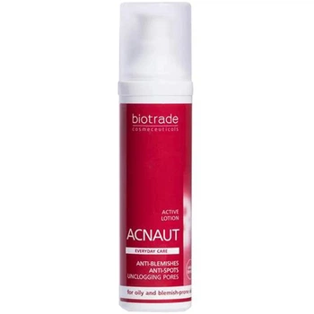 Активный лосьон для жирной и проблемной кожи Biotrade Acnaut, 60 мл