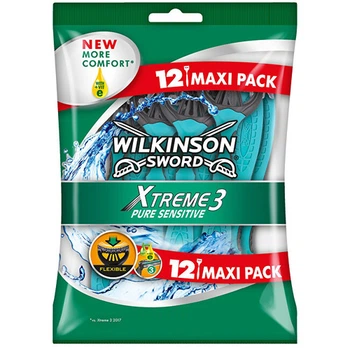 Одноразовая бритва для мужчин Wilkinson Sword Xtreme3 Pure Sensitive