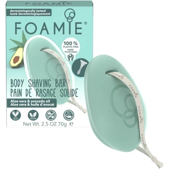 Твёрдое средство для бритья тела Foamie Aloe You Very Much, 70 г
