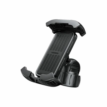 Велодержатель зажим для смартфона на руль велосипеда мотоцикла UGREEN Black (LP494)