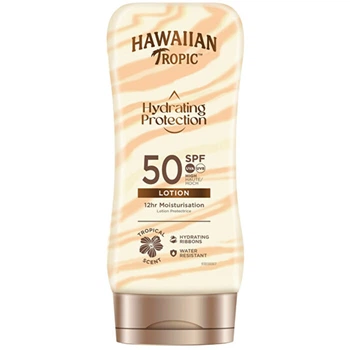 Зволожувальний сонцезахисний лосьйон Hawaiian Tropic SPF 50, 180 мл