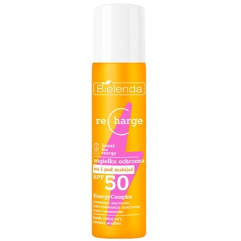 Захисна димка Bielenda Recharge SPF 50, 75 мл