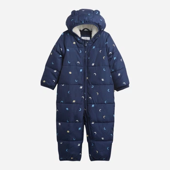 Дитячий зимовий суцільний комбінезон для новонароджених GAP 976922396 50 см Синій (1159865136)