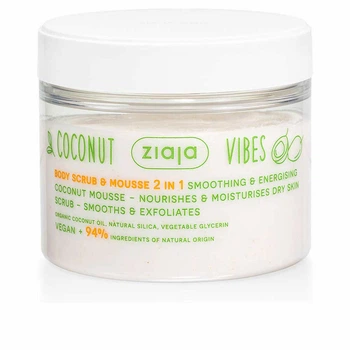 Скраб и мусс для тела 2 в 1 Ziaja Coconut, 270 мл