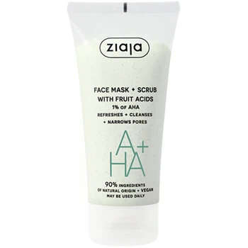 Маска-скраб для лица Ziaja Fruit Acids, 55 мл