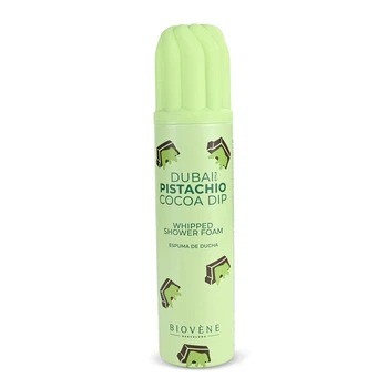 Взбитая пена для душа Biovène Dubai Pistachio Cocoa Dip, 250 мл