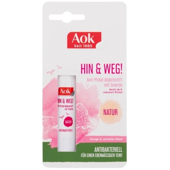 Маскувальний стік проти недосконалостей Aok There & Away, 3,2 г
