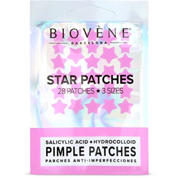 Пластыри от несовершенств кожи Biovène Pink Star Patches