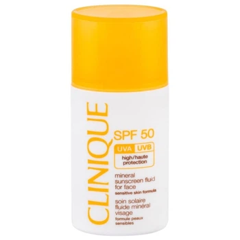 Минеральный солнцезащитный флюид для лица Clinique SPF 50, 30 мл