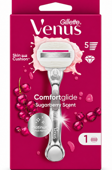 Бритва женская Gillette Venus Comfortglide Sugarberry с 1 кассетой